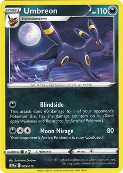 Umbreon, McDonald's Collection 2024, no. 9