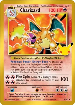 Charizard, 30th Classic Collection, no. 001