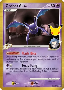Crobat G, 30th Classic Collection, no. 011