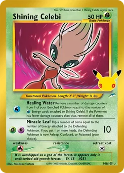 Shining Celebi, 30th Classic Collection, no. 024