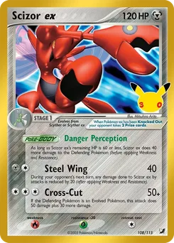 Scizor ex, 30th Classic Collection, no. 025
