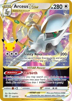 Arceus VSTAR, 30th Classic Collection, no. 027