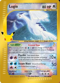 Lugia, 30th Classic Collection, no. 029