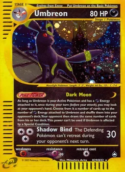Umbreon, Aquapolis, no. H29