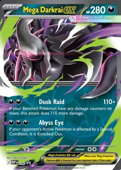 Mega Darkrai ex, MEP Black Star Promos, no. 090