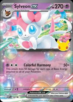 Sylveon ex, MEP Black Star Promos, no. 100