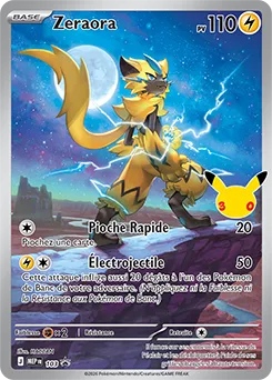 Zeraora, MEP Black Star Promos, no. 103