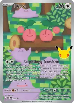 Ditto, MEP Black Star Promos, no. 106