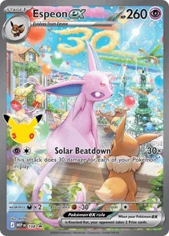 Espeon ex, MEP Black Star Promos, no. 108