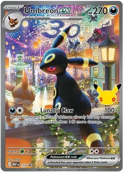 Umbreon ex, MEP Black Star Promos, no. 110