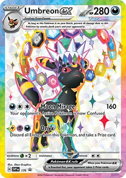 Umbreon ex, SVP Black Star Promos, no. 176