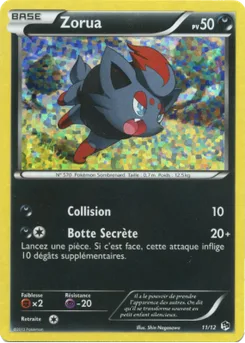 Zorua, Collection McDonald's 2013, n° 11