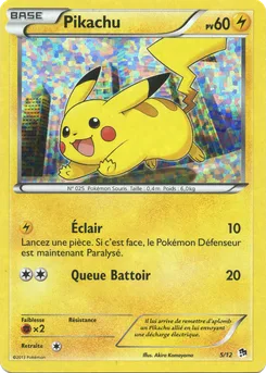 Pikachu, Collection McDonald's 2013, n° 5