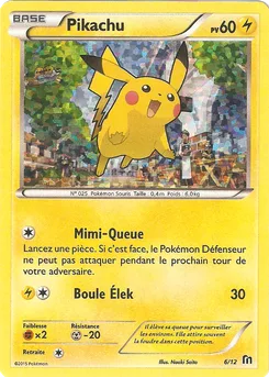 Pikachu, Collection McDonald's 2016, n° 6