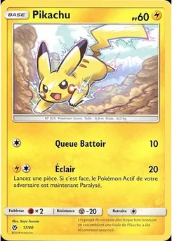 Pikachu, Collection McDonald's 2018, n° 17