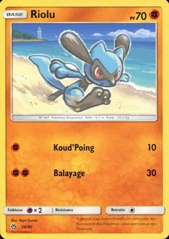 Riolu, Collection McDonald's 2018, n° 24