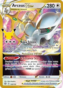 Arceus-VSTAR, Collection Classique 30ᵉ Anniversaire, n° 027