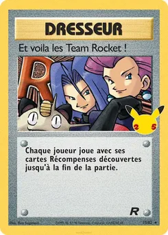 Et voila les Team Rocket !, Célébrations Collection Classique, n° CC006
