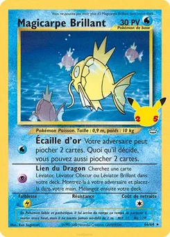 Magicarpe Brillant, Célébrations Collection Classique, n° CC010