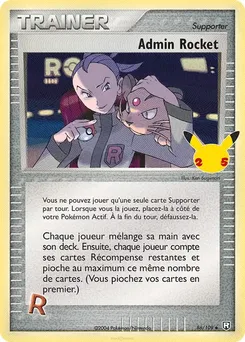 Admin Rocket, Célébrations Collection Classique, n° CC012