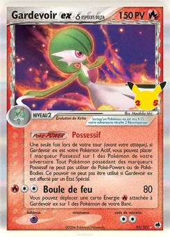 Gardevoir ex δ, Célébrations Collection Classique, n° CC014