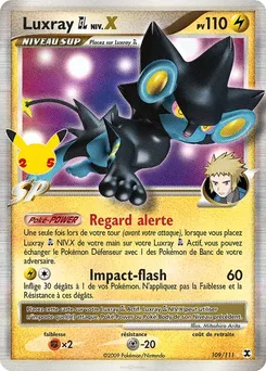 Luxray GL NIV.X, Célébrations Collection Classique, n° CC017