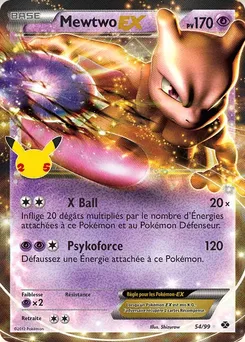 Mewtwo-EX, Célébrations Collection Classique, n° CC022