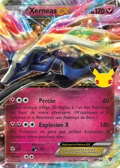 Xerneas-EX, Célébrations Collection Classique, n° CC023