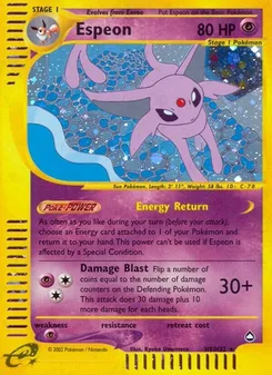 Espeon, Aquapolis, no. H09