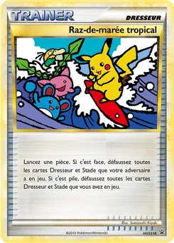Raz-de-marée tropical, Promo HGSS, n° HGSS18