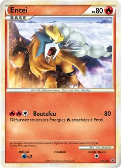 Entei, Promo HGSS, n° HGSS20
