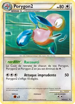 Porygon2, Promo HGSS, n° HGSS23