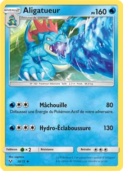Aligatueur, Légendes Brillantes, n° 20