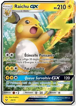 Raichu GX, Légendes Brillantes, n° 29