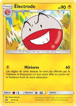 Électrode, Légendes Brillantes, n° 31