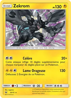 Zekrom, Légendes Brillantes, n° 35