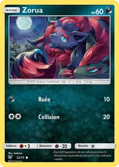 Zorua, Légendes Brillantes, n° 52