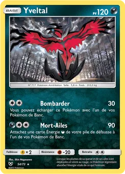Yveltal, Légendes Brillantes, n° 54