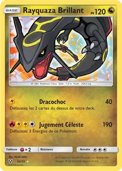 Rayquaza Brillant, Légendes Brillantes, n° 56