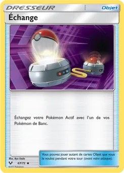 Échange, Légendes Brillantes, n° 67