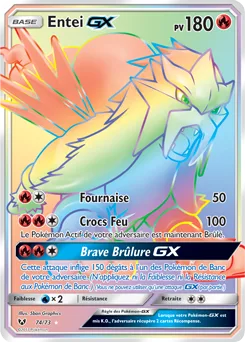 Entei GX, Légendes Brillantes, n° 74