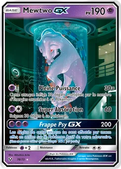 Mewtwo GX, Légendes Brillantes, n° 78