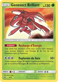 Genesect Brillant, Légendes Brillantes, n° 9