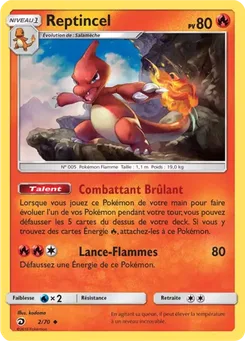 Reptincel, Majesté Des Dragons, n° 2