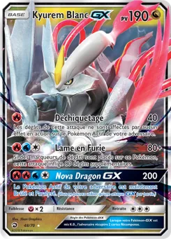 Kyurem Blanc GX, Majesté Des Dragons, n° 48