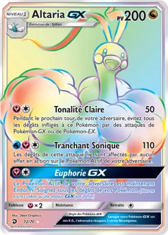 Altaria GX, Majesté Des Dragons, n° 72