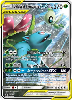 Celebi et Florizarre GX, Promo SM, n° SM167