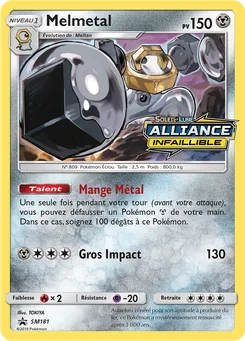 Melmetal, Promo SM, n° SM181