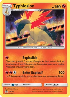 Typhlosion, Promo SM, n° SM185