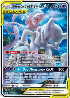 Mewtwo et Mew GX, Promo SM, n° SM191